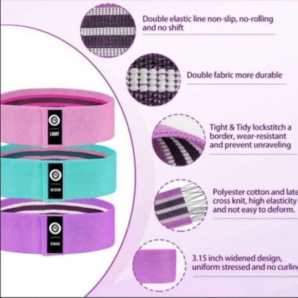 🍑 5 in 1 Anti-Snap Anti-Slip Hip Bands with Life Time Warranty - Picture 2 of 6